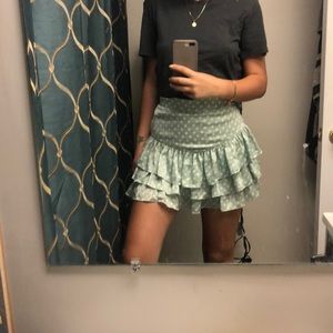 NEW WITH TAGS Zara Ruffle Skort